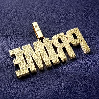 Custom S925 & VVS1 Moissanite Letter Pendant Deposit