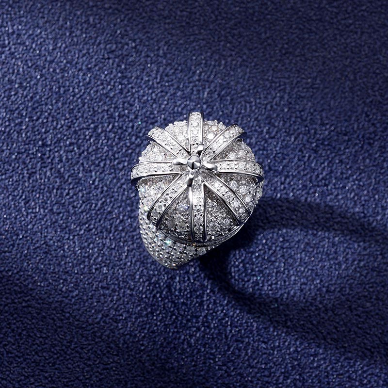 Custom S925 & VVS1 Moissanite Crown Ring Deposit