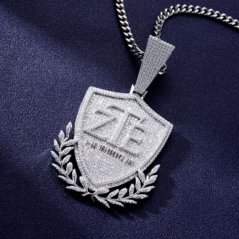 Custom S925 & VVS1 Moissanite Letter Pendant Deposit