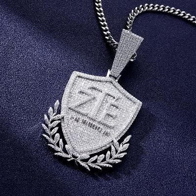 Custom S925 & VVS1 Moissanite Letter Pendant Deposit