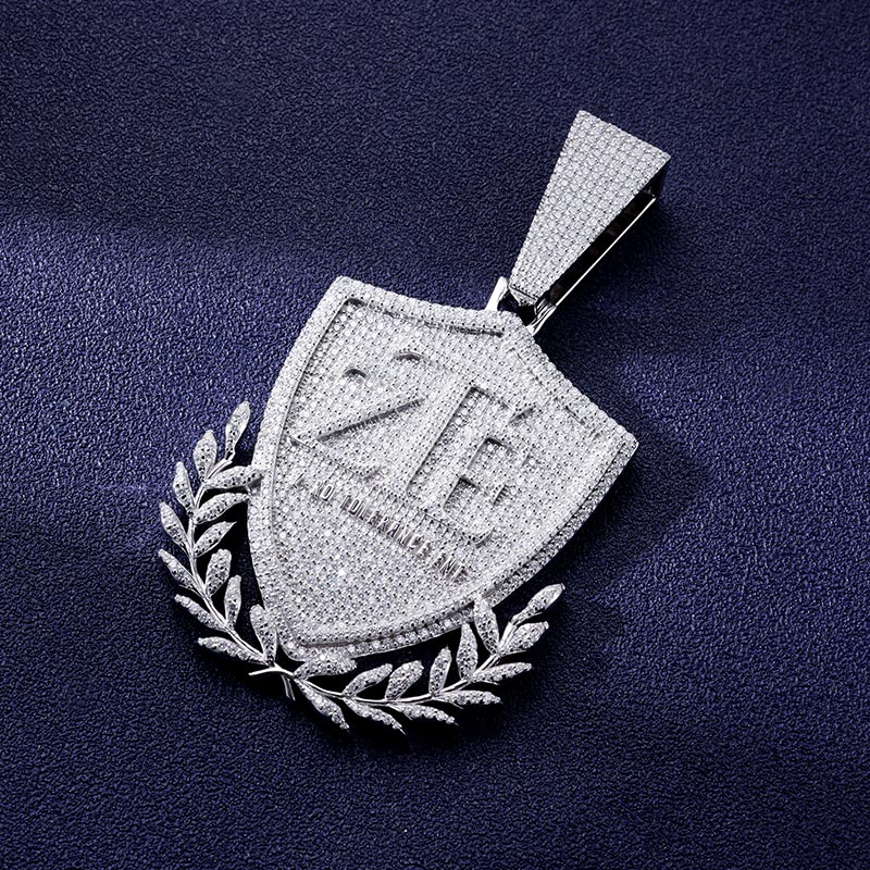 Custom S925 & VVS1 Moissanite Letter Pendant Deposit