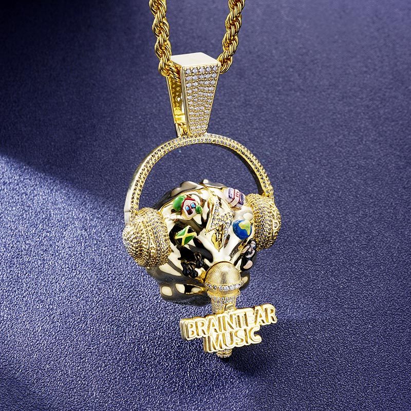 Custom S925 & VVS1 Moissanite Unique Pendant Deposit