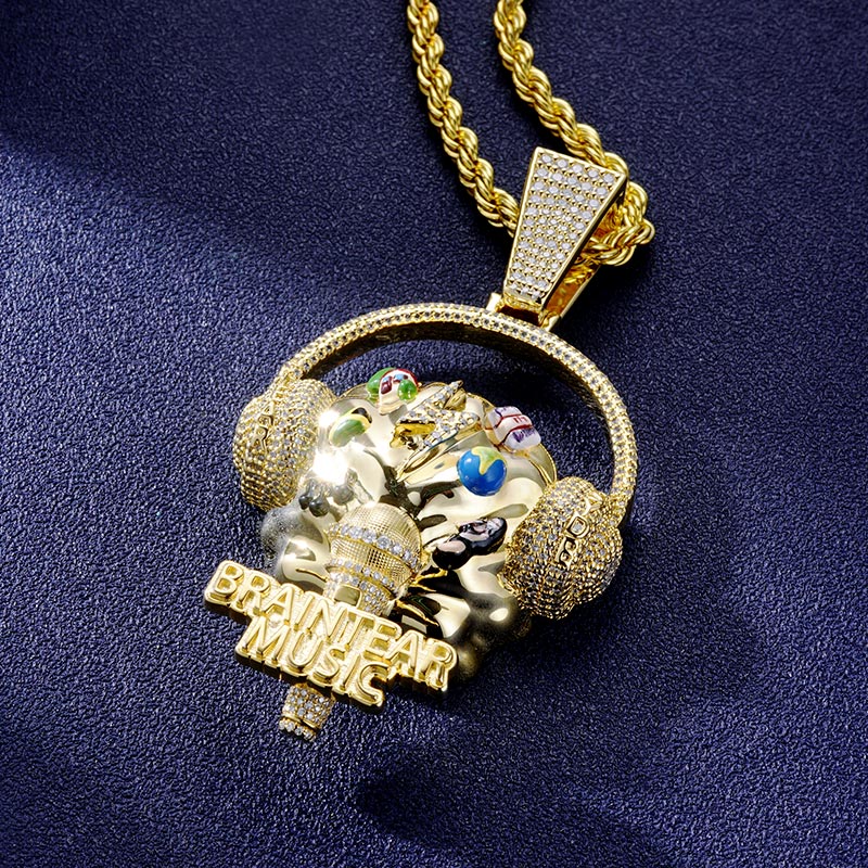 Custom S925 & VVS1 Moissanite Unique Pendant Deposit