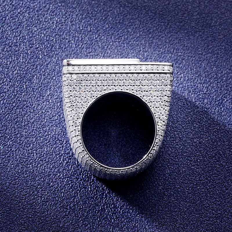 Custom S925 & VVS1 Moissanite Letter Ring Deposit