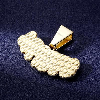 Custom S925 & VVS1 Moissanite Letter Pendant Deposit