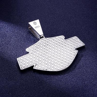Custom S925 Iced Unique Letter Pendant Deposit