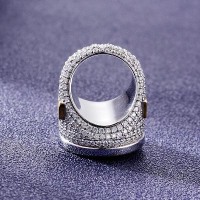 Custom S925 & VVS1 Moissanite Unique Ring Deposit