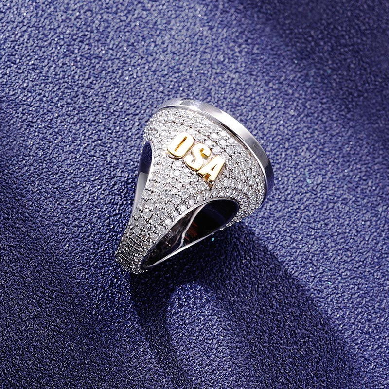 Custom S925 & VVS1 Moissanite Unique Ring Deposit