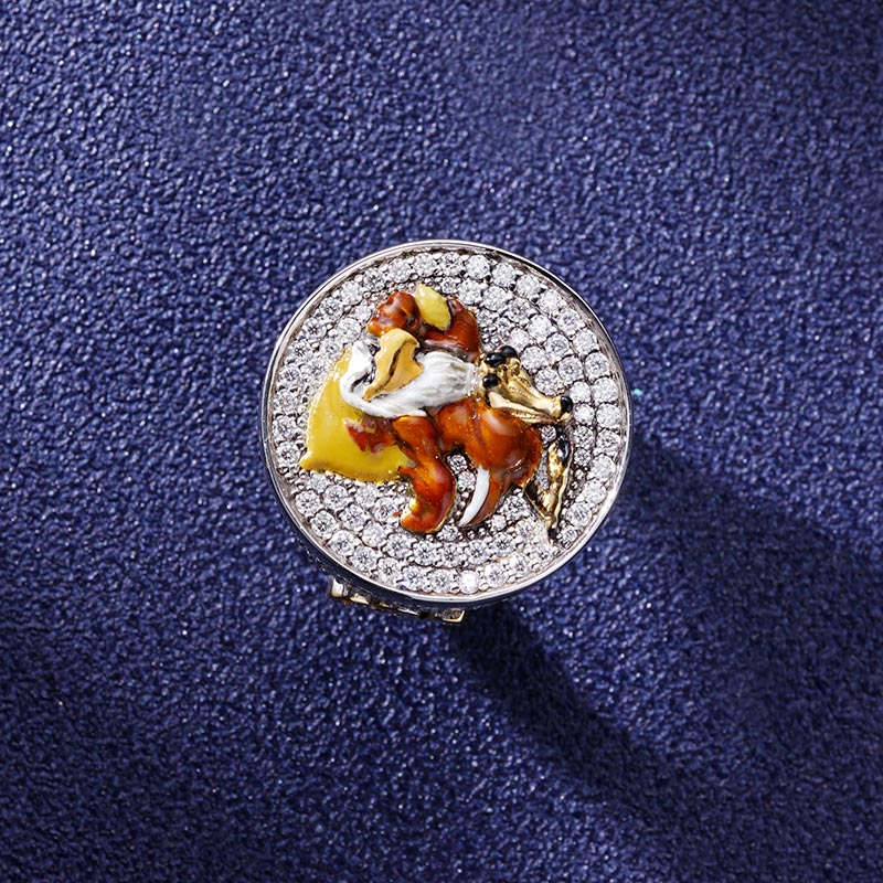 Custom S925 & VVS1 Moissanite Unique Ring Deposit