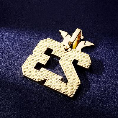 Custom S925 & VVS1 Moissanite Number Pendant Deposit