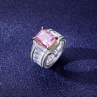 Custom S925 Baguette & Colorful Stone Rings Deposit