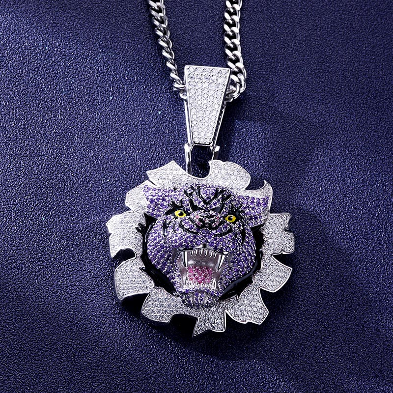 Custom S925 Iced Unique & Colorful Animal Pendant Deposit