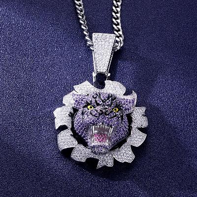 Custom S925 Iced Unique & Colorful Animal Pendant Deposit