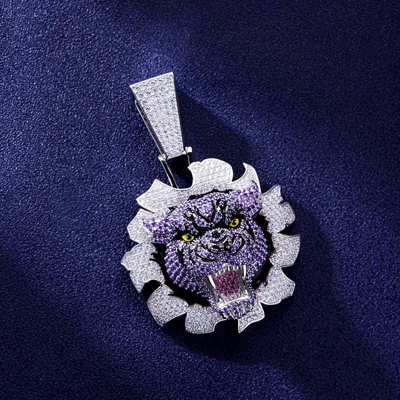 Custom S925 Iced Unique & Colorful Animal Pendant Deposit