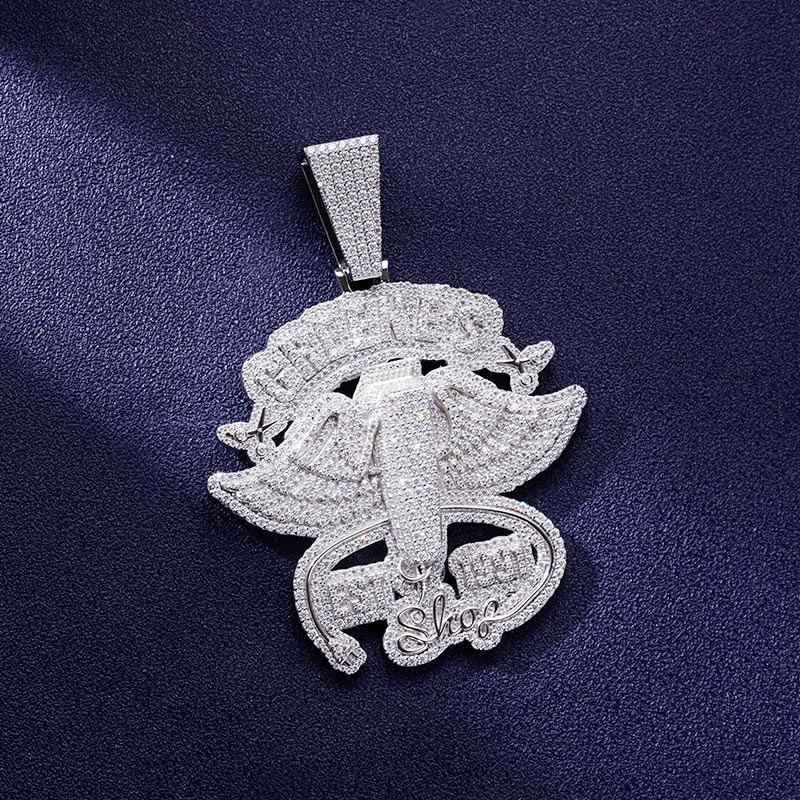 Custom S925 & VVS1 Moissanite Unique Pendant Deposit