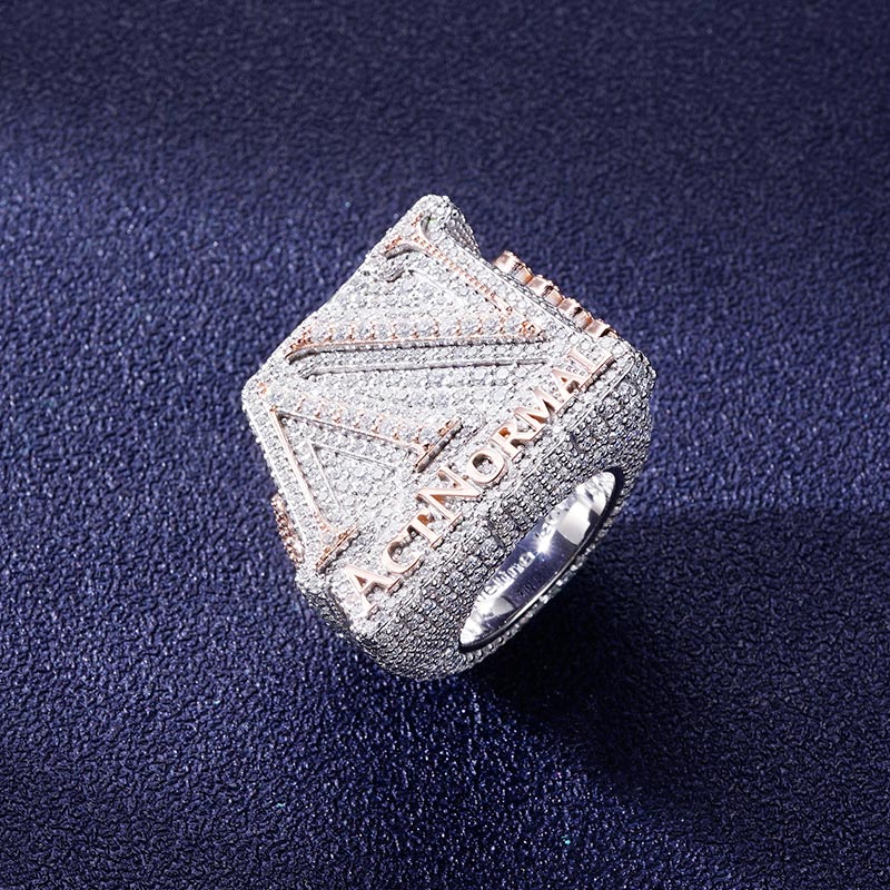 Custom S925 & VVS1 Moissanite Letter Ring Deposit