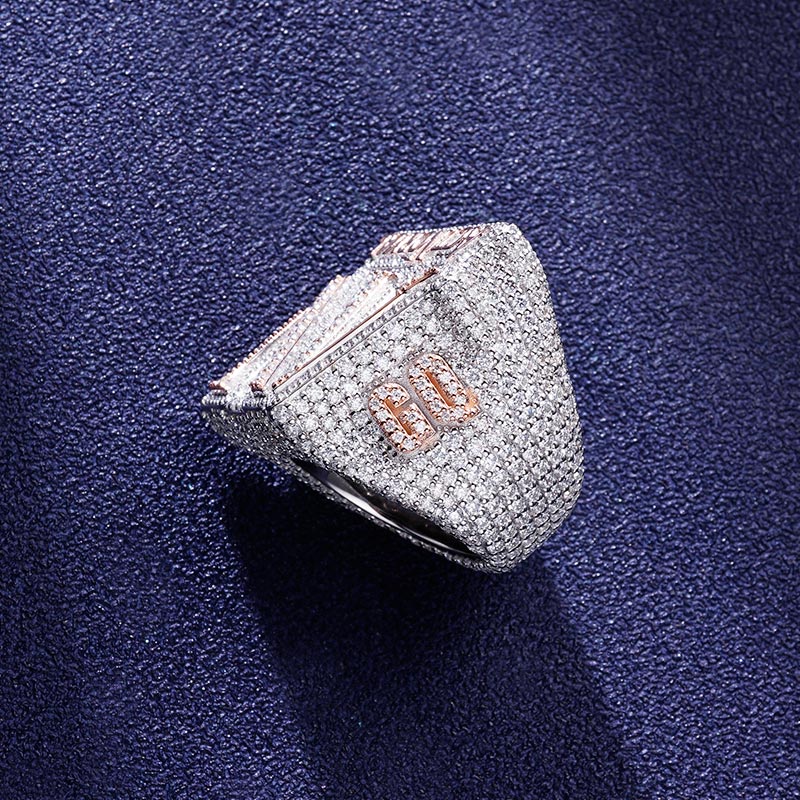 Custom S925 & VVS1 Moissanite Letter Ring Deposit