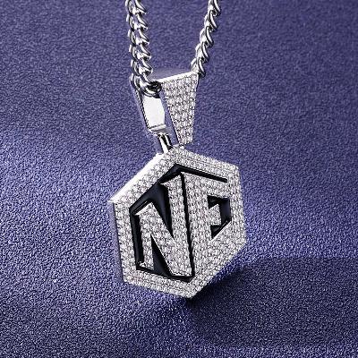 Custom S925 & VVS1 Moissanite Letter Pendant Deposit