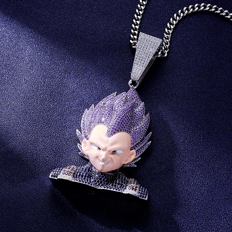 Custom S925 Iced Unique Cartoon Pendant Deposit
