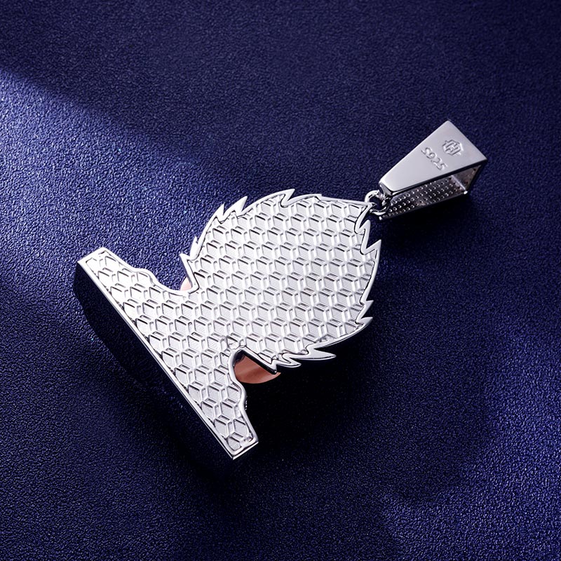 Custom S925 Iced Unique Cartoon Pendant Deposit