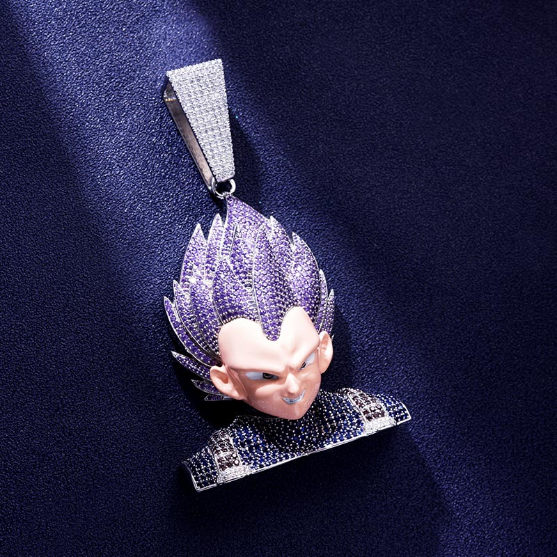 Custom S925 Iced Unique Cartoon Pendant Deposit