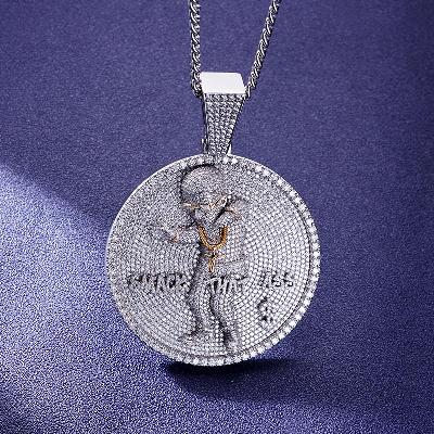 Custom S925 & VVS1 Moissanite Unique Pendant Deposit