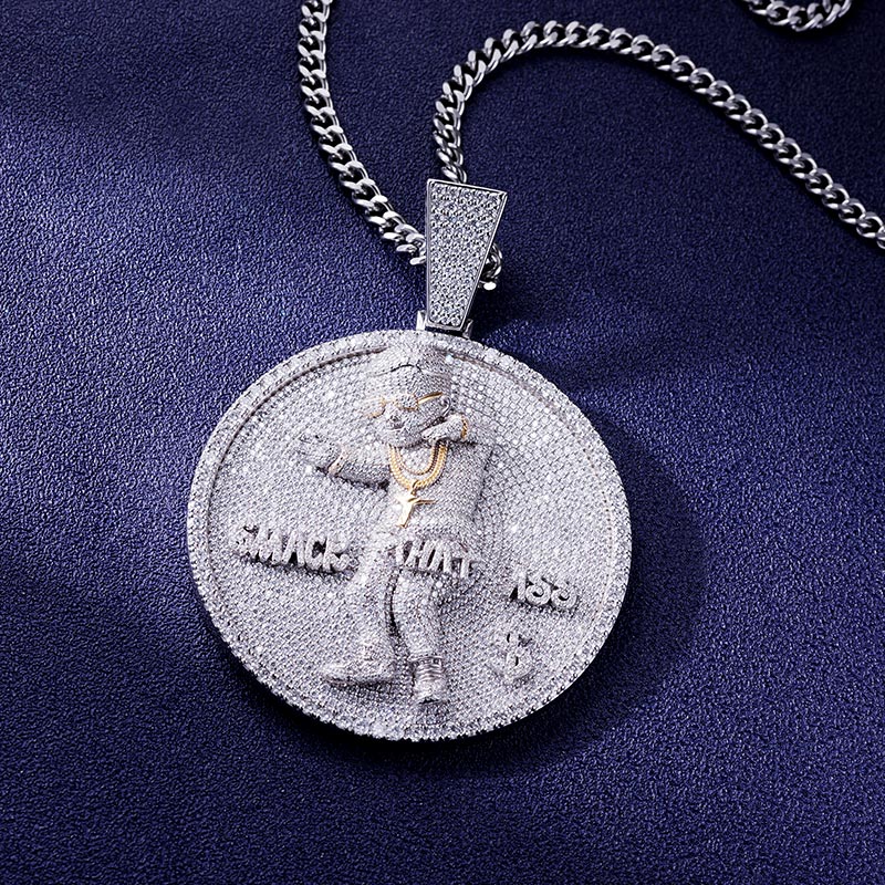 Custom S925 & VVS1 Moissanite Unique Pendant Deposit