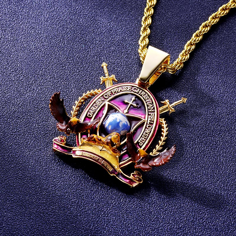 Custom S925 Unique Enamel Pendant Deposit