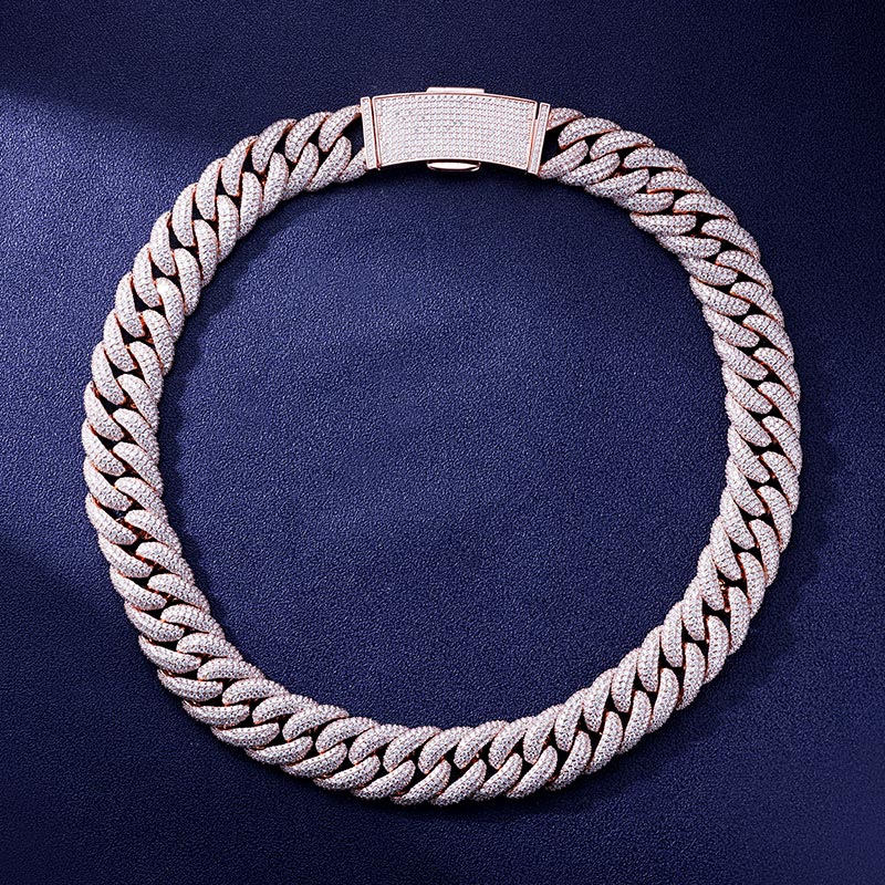 Custom S925 & VVS1 Moissanite Cuban Chain Deposit