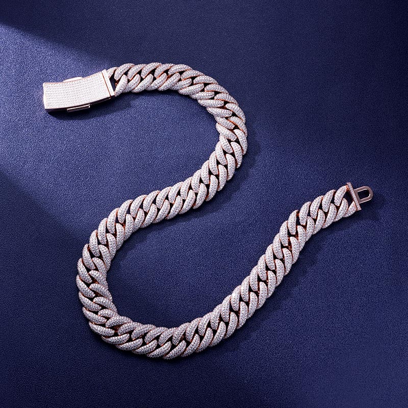 Custom S925 & VVS1 Moissanite Cuban Chain Deposit