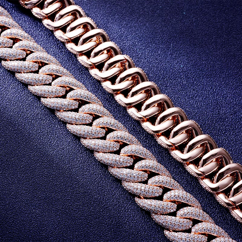 Custom S925 & VVS1 Moissanite Cuban Chain Deposit