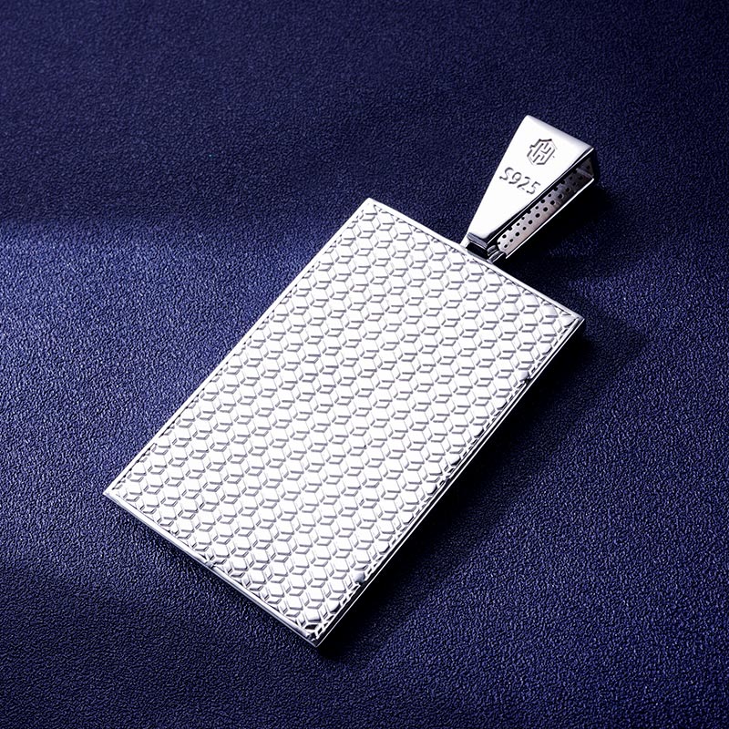 Custom S925 & VVS1 Moissanite & Enamel Unique Pendant Deposit