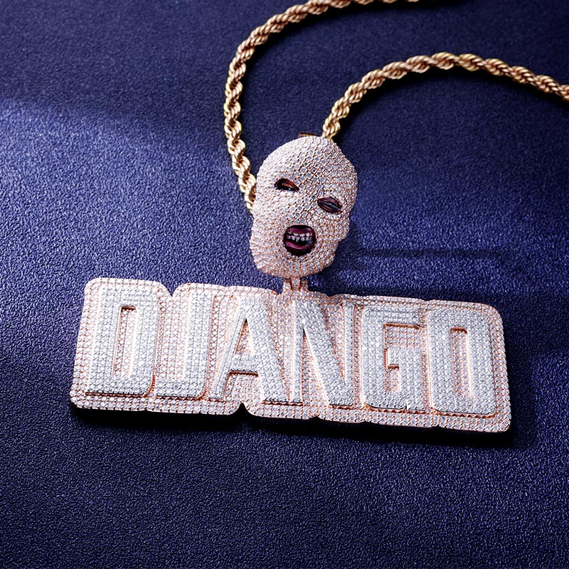 Custom S925 & VVS1 Moissanite Letter & Face Pendant Deposit