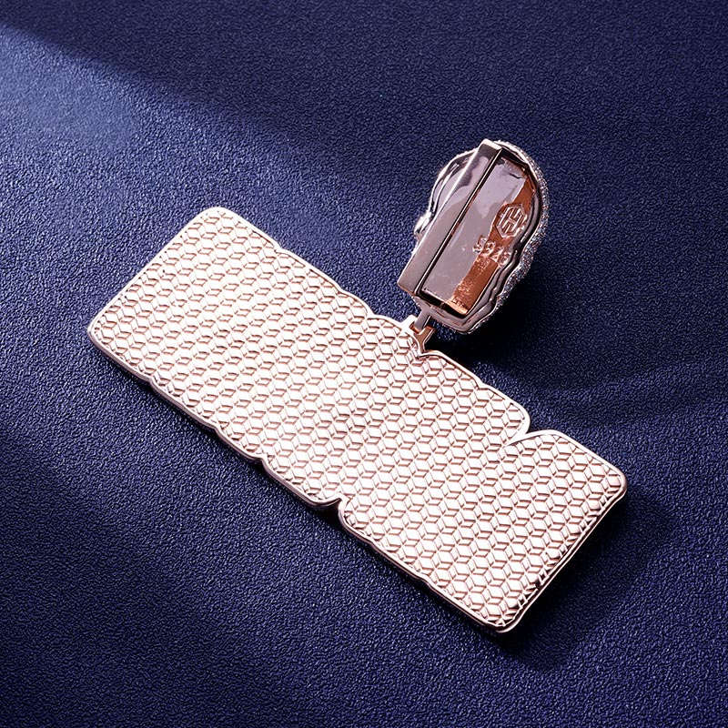 Custom S925 & VVS1 Moissanite Letter & Face Pendant Deposit