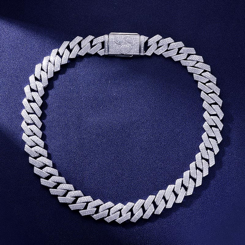 Custom S925 & VVS1 Moissanite Cuban Chain Deposit