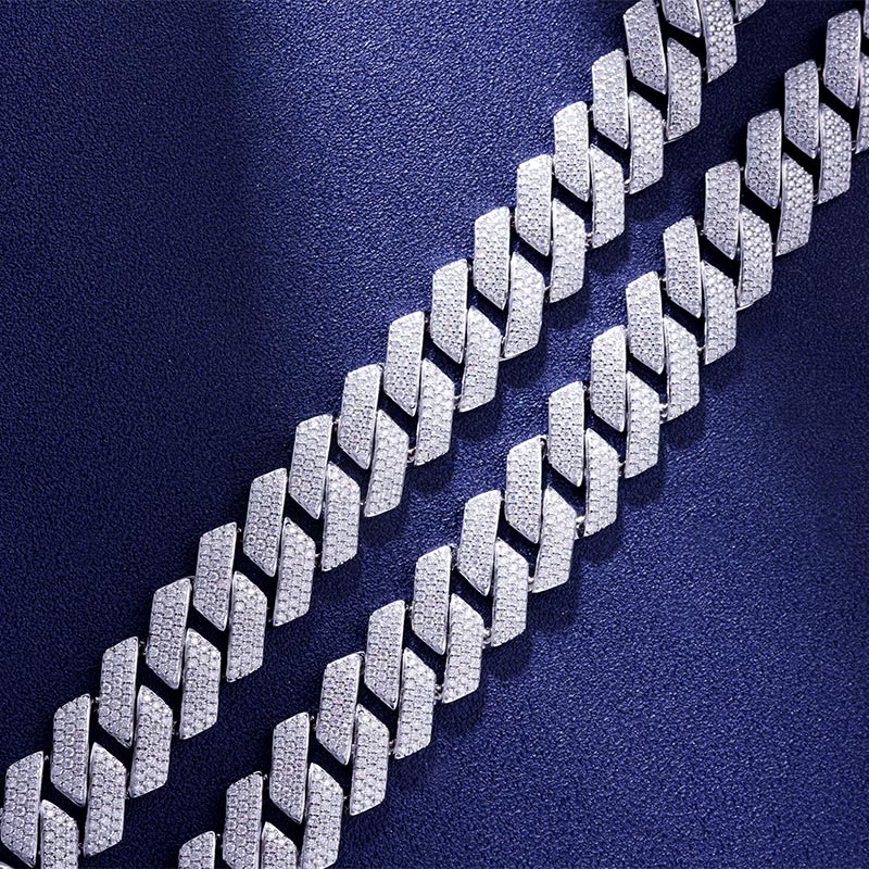 Custom S925 & VVS1 Moissanite Cuban Chain Deposit