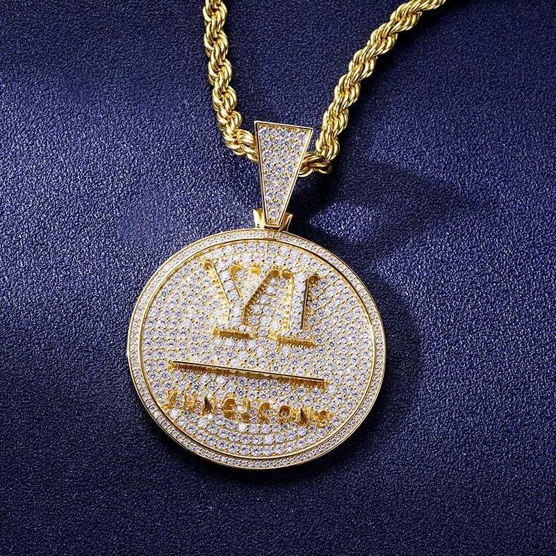 Custom S925 & VVS1 Moissanite Letter Pendant Deposit