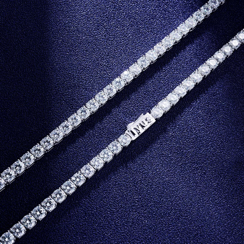 Custom S925 & VVS1 Moissanite Tennis Chain Deposit