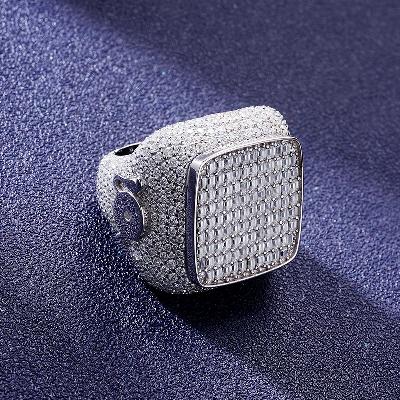 Custom S925 & VVS1 Baguette Moissanite Ring Deposit