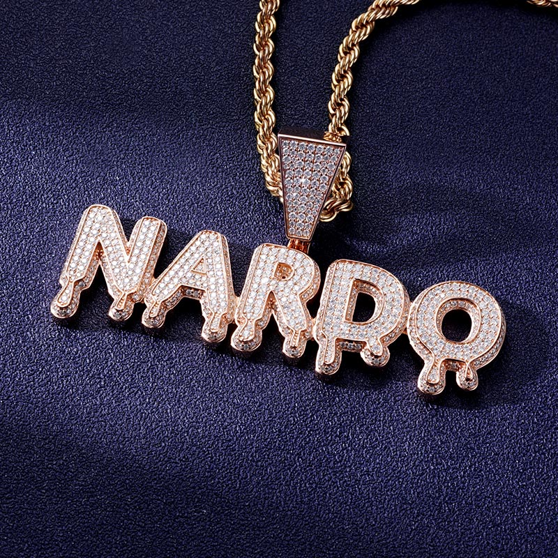 Custom S925 & VVS1 Moissanite Letter Pendant Deposit