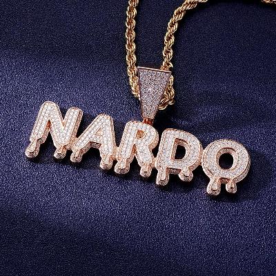 Custom S925 & VVS1 Moissanite Letter Pendant Deposit