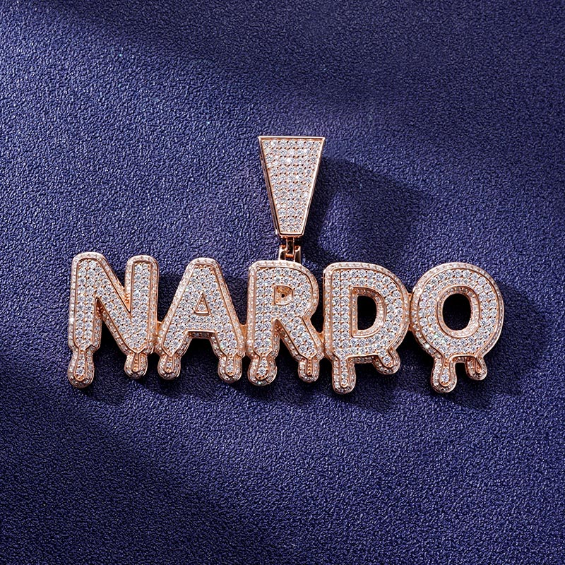 Custom S925 & VVS1 Moissanite Letter Pendant Deposit