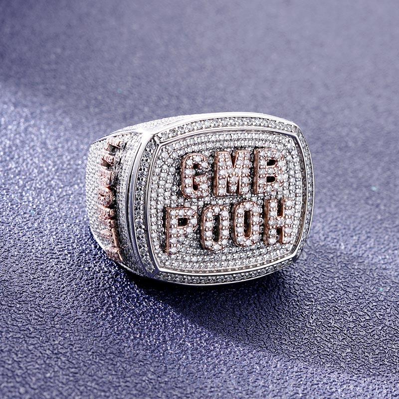 Custom S925 & VVS1 Moissanite Letter Ring Deposit