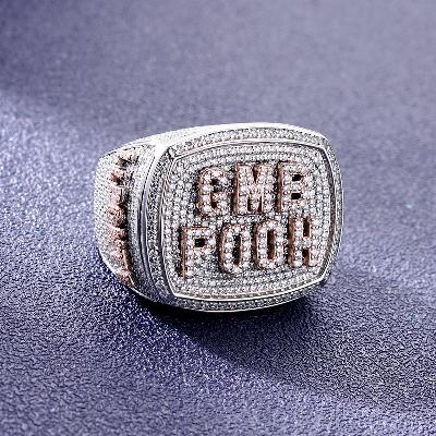 Custom S925 & VVS1 Moissanite Letter Ring Deposit