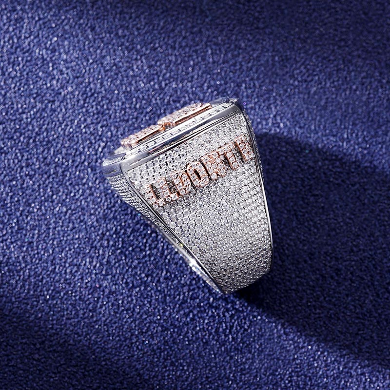 Custom S925 & VVS1 Moissanite Letter Ring Deposit