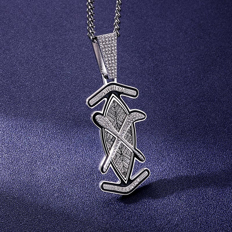 Custom S925 Iced Unique Pendant Deposit