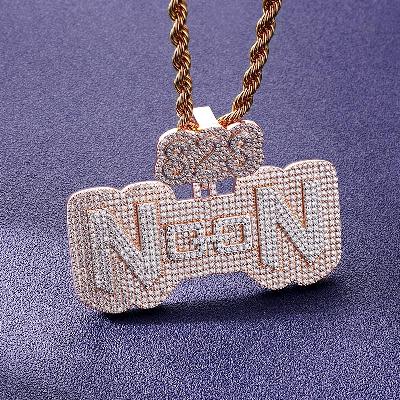 Custom S925 & VVS1 Moissanite Letter Pendant Deposit Custom S925 & VVS1 Moissanite Letter Pendant Deposit