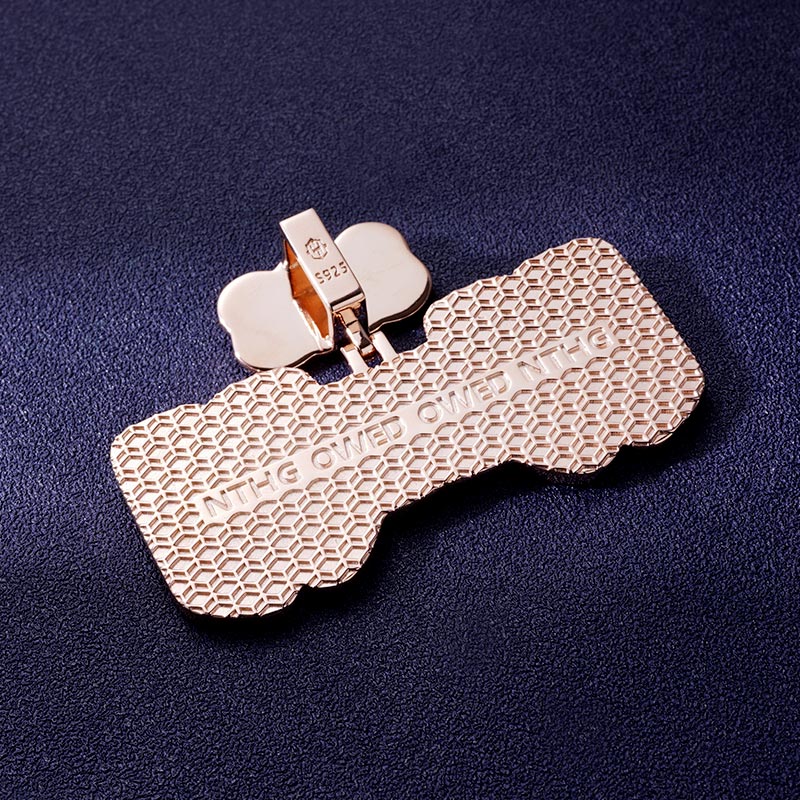 Custom S925 & VVS1 Moissanite Letter Pendant Deposit