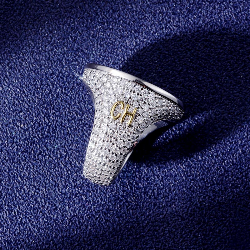 Custom S925 & VVS1 Moissanite Letter Ring Deposit