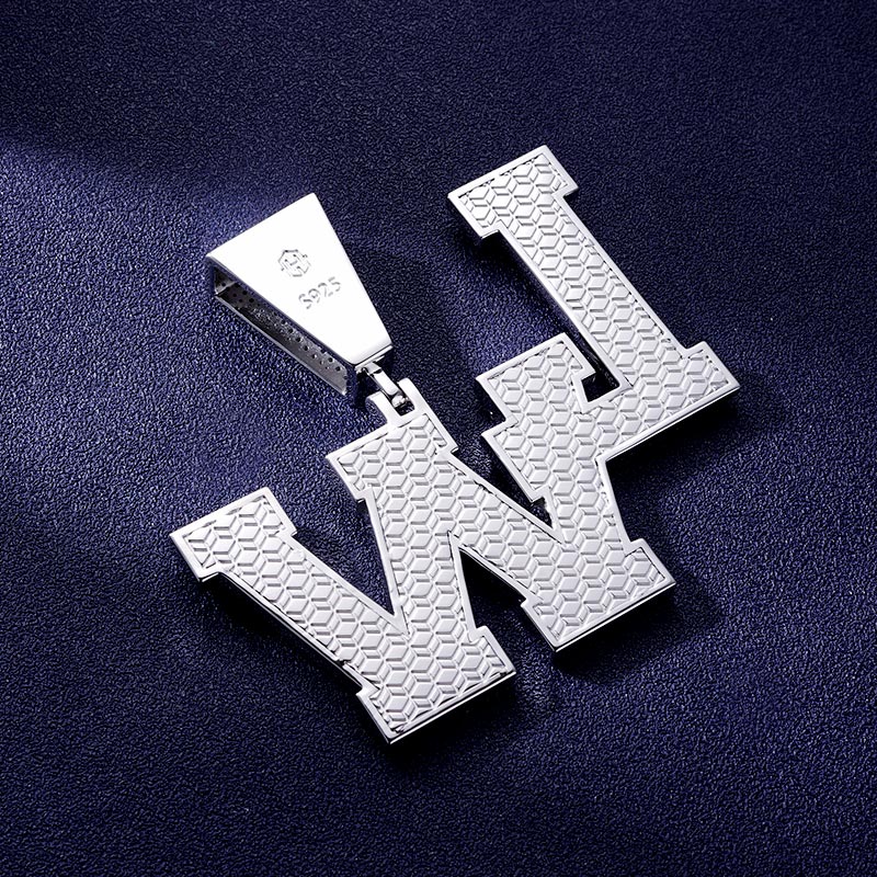 Custom S925 & VVS1 Moissanite Letter Pendant Deposit